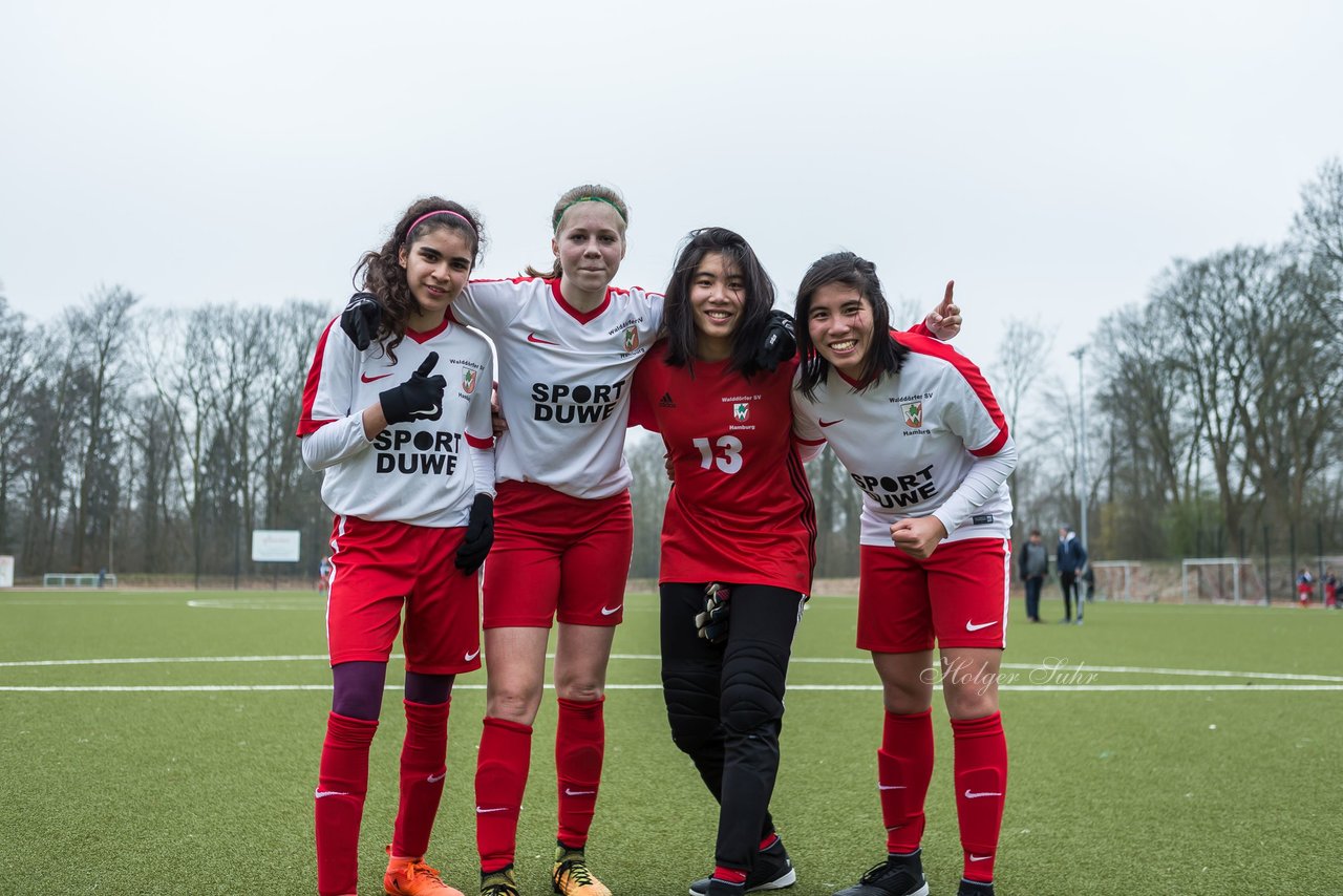 Bild 73 - B-Juniorinnen Walddoerfer - St.Pauli : Ergebnis: 4:1